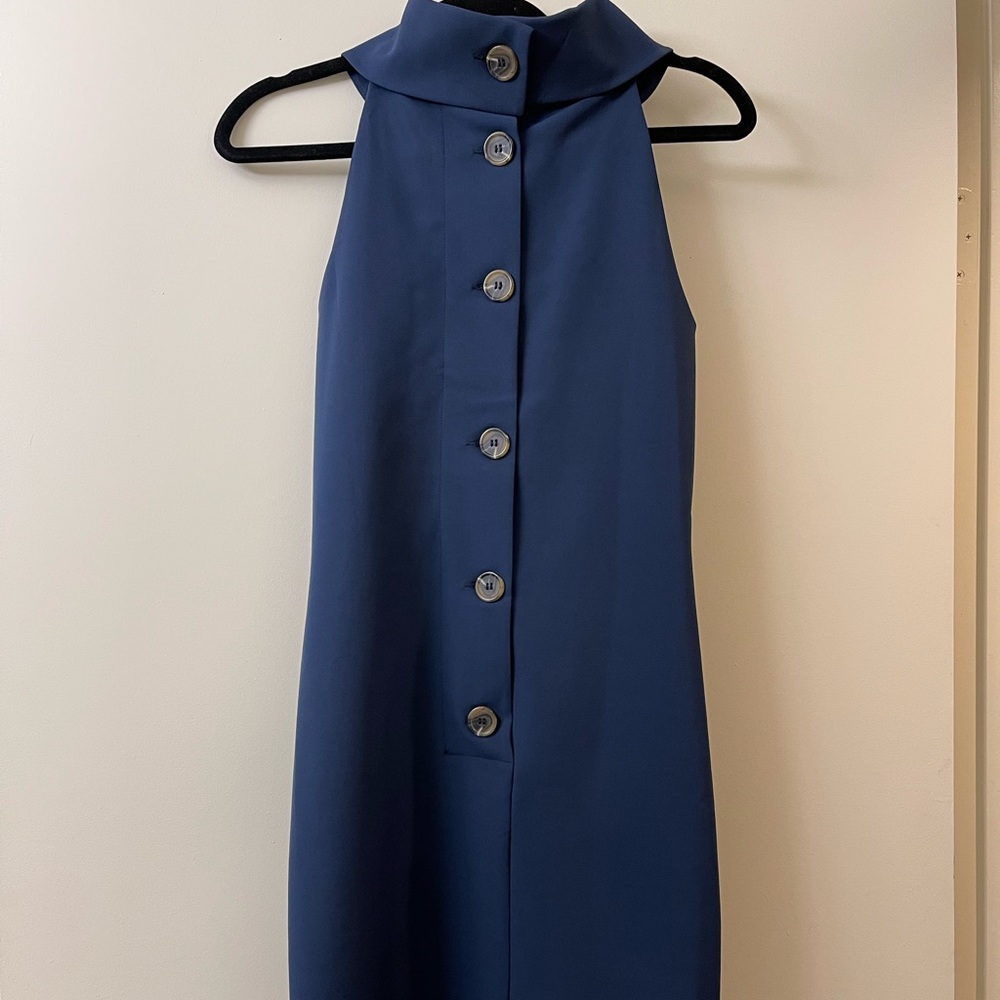 Sail to Sable Cowl Neck Mini Dress